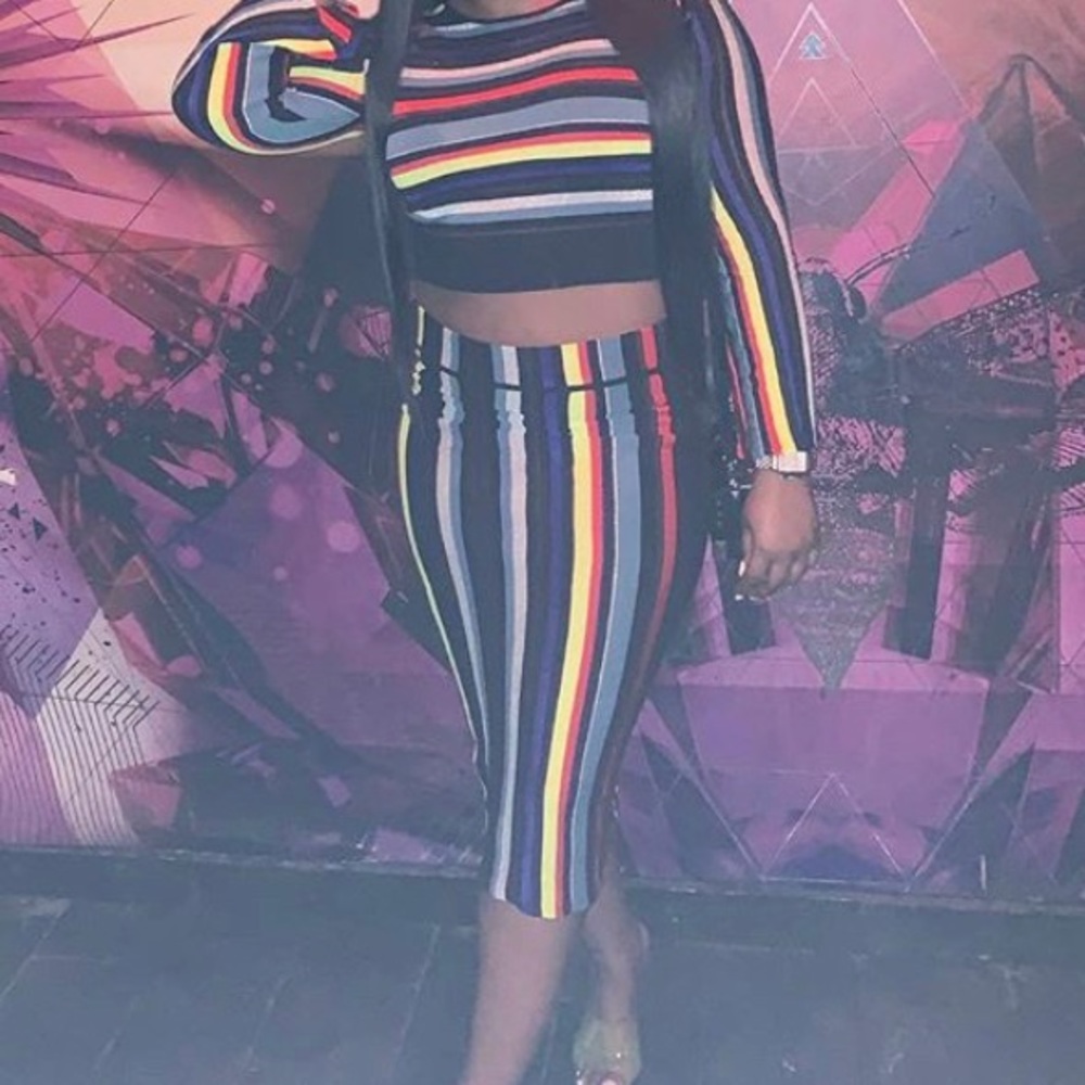 Two Piece Skirt Set